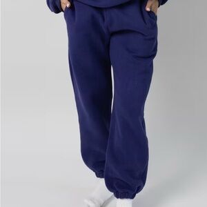 Comfrt signature indigo blue sweatpants